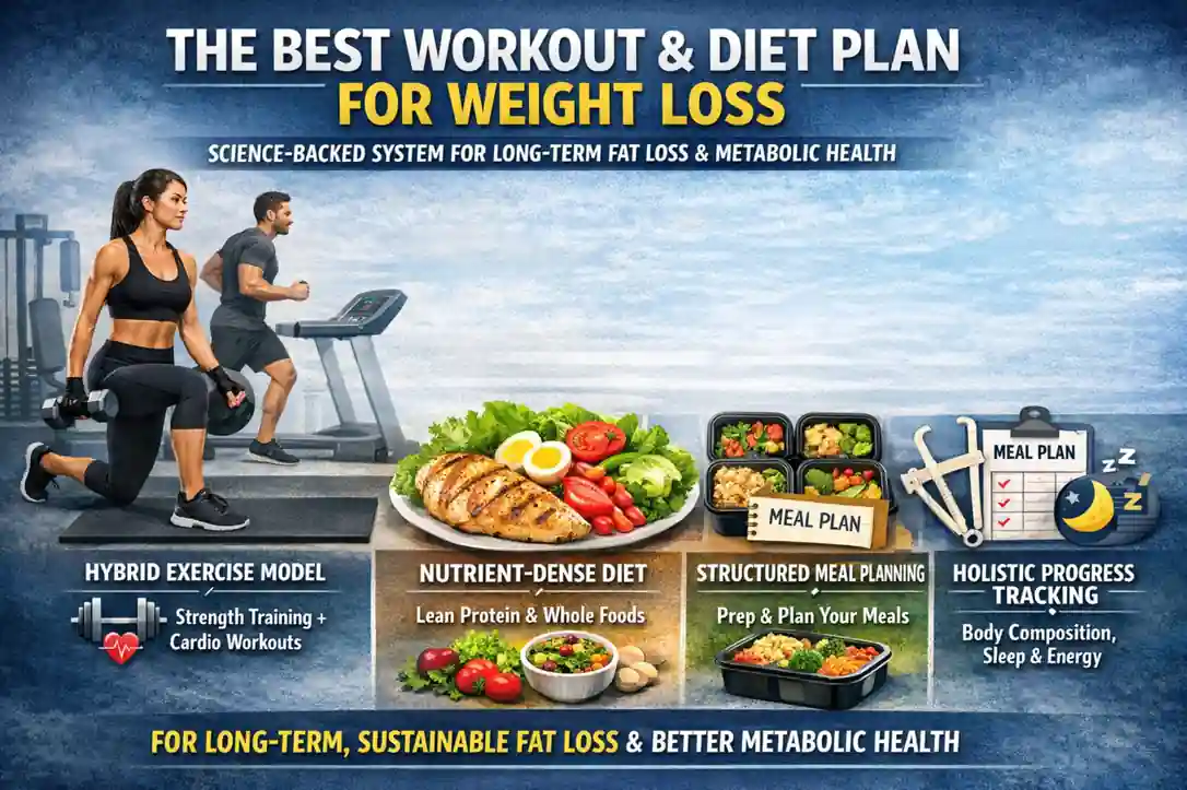 Best Workout and Diet Plan for Weight Loss in 2026