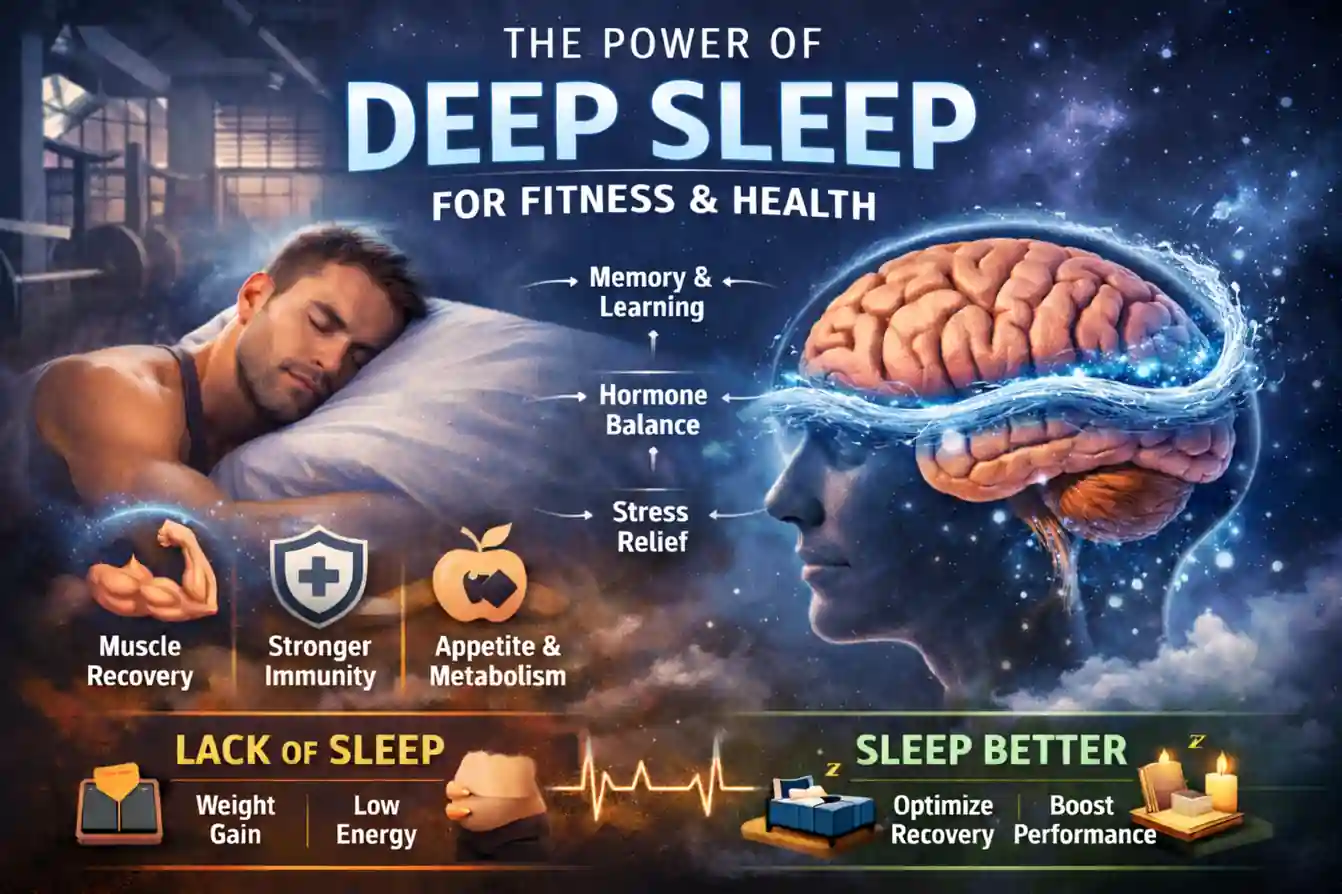 Deep Sleep Benefits: How Slow-Wave Sleep Boosts Muscle Growth, Fat Loss & Fitness Results