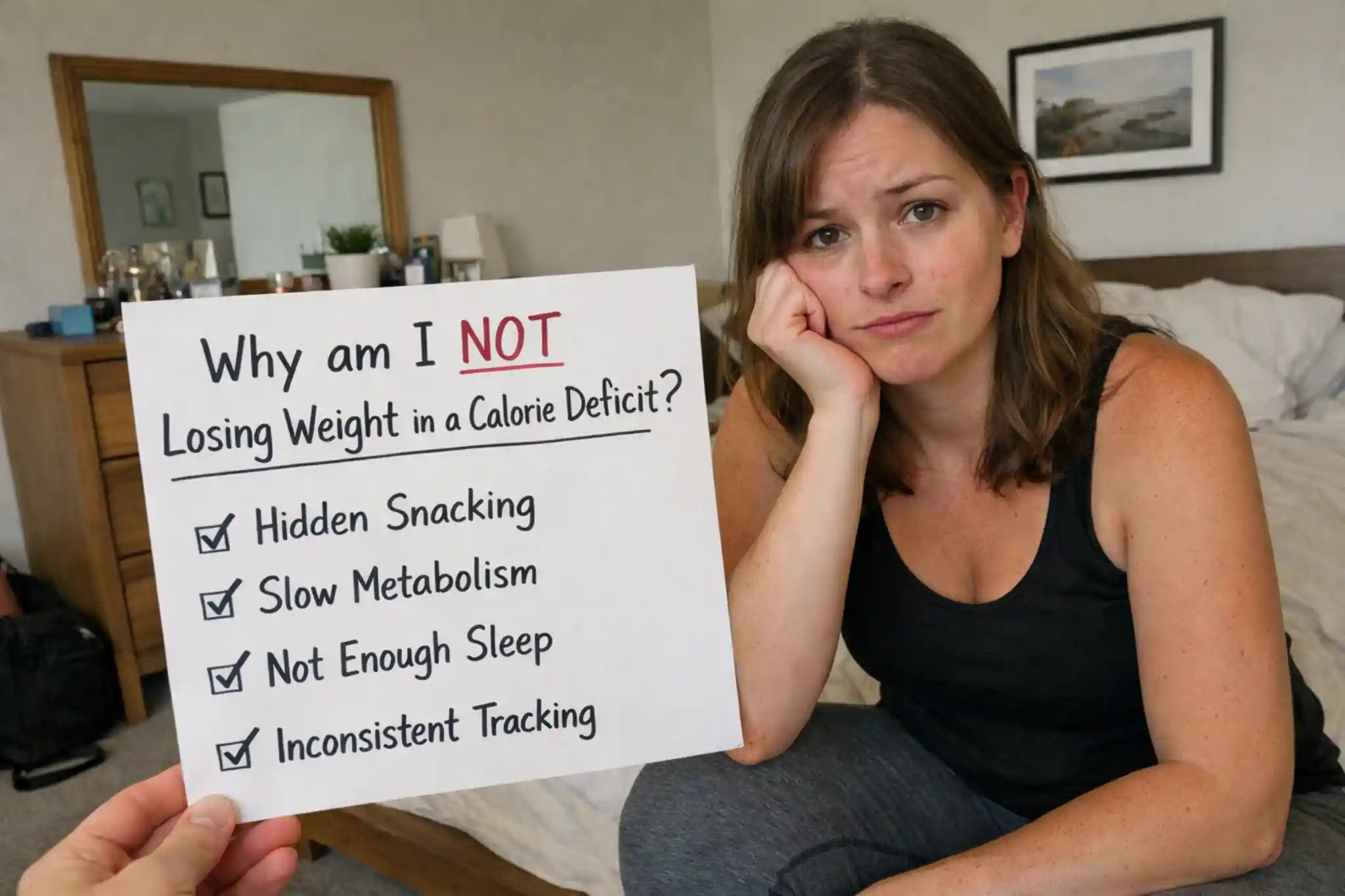 Calorie Deficit but No Weight Loss?